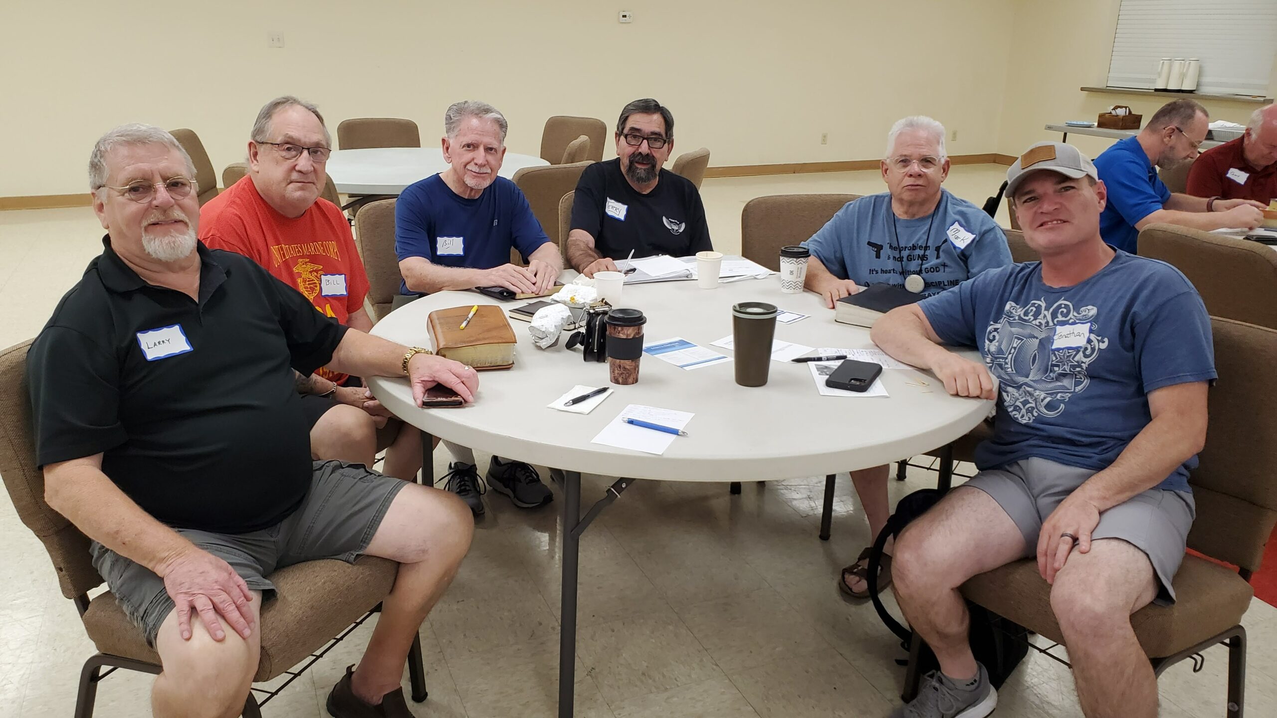 Men's bible study breakfast