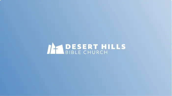 Desert Hills Bible Church Logo with background