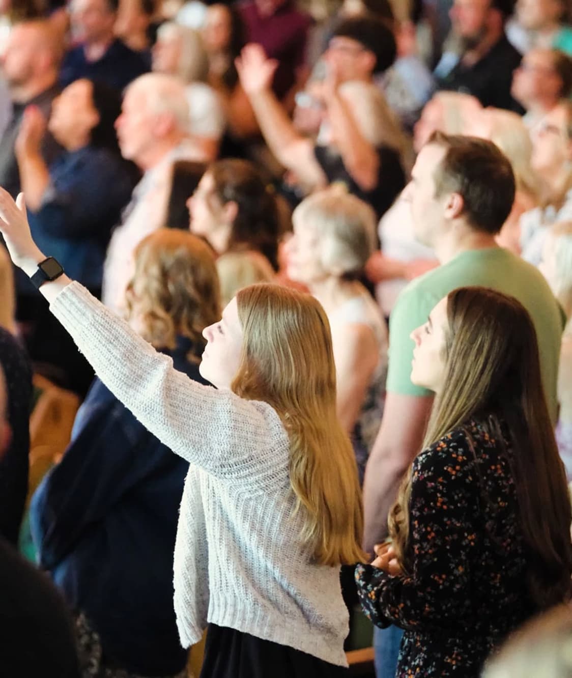 Women worshipping
